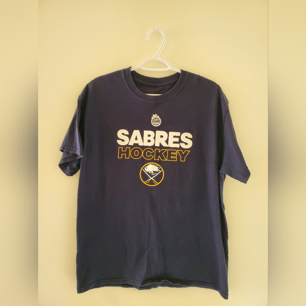Navy Blue Buffalo Sabres Hockey - Jimmy's Famous Seafood Collaboration